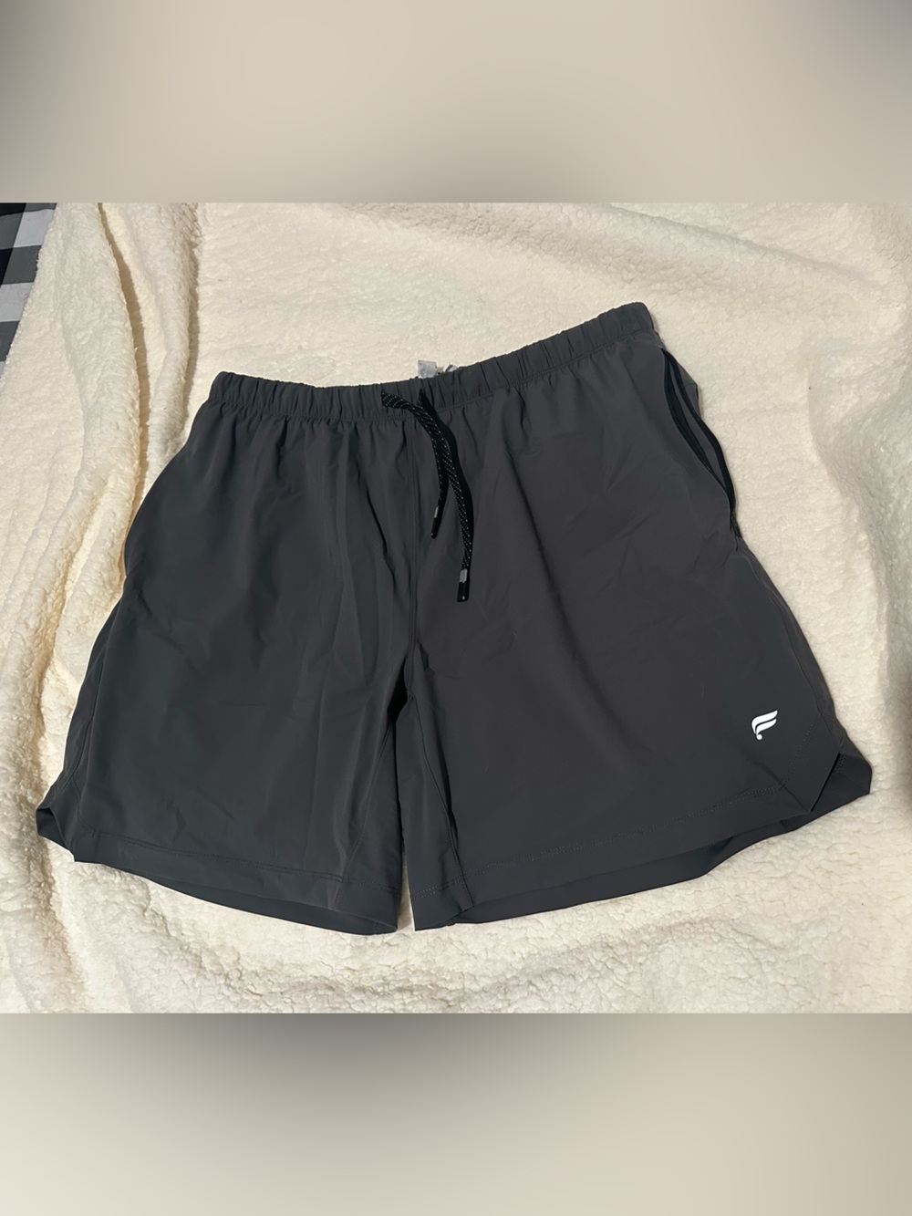 Fabletics Lined Grey Shorts